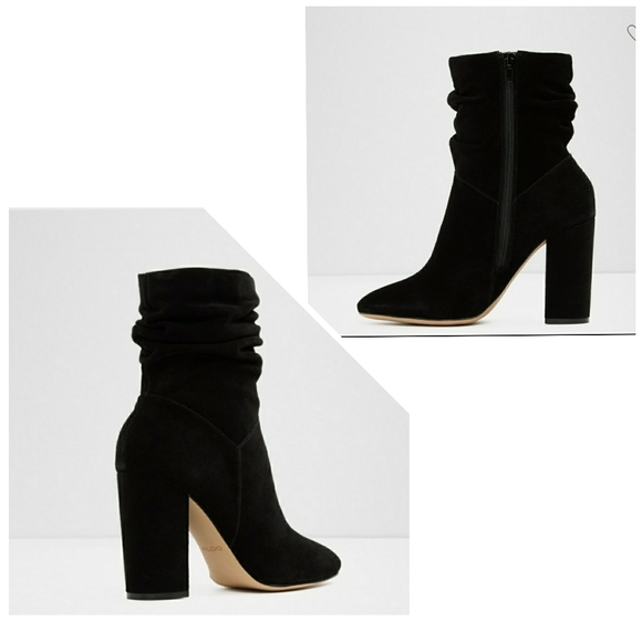 Aldo Shoes - Aldo Ankle boot-Block heel in Black,